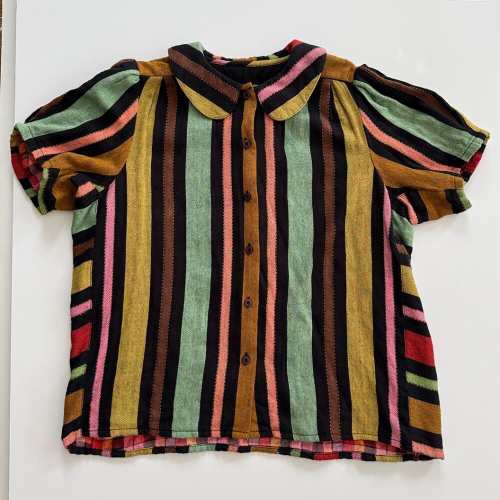 Ace & Jig Dottie Blouse in Delight, Size Medium